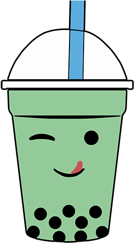 Milk Tea Cup Cartoon Png (500x500)