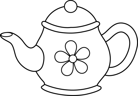 Tea Pot Clipart - Tea Pot Clip Art (550x381)