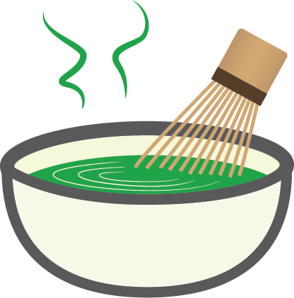 For Breaking Up Small Clumps Of Matcha Green Tea And - Matcha Clipart (418x425)