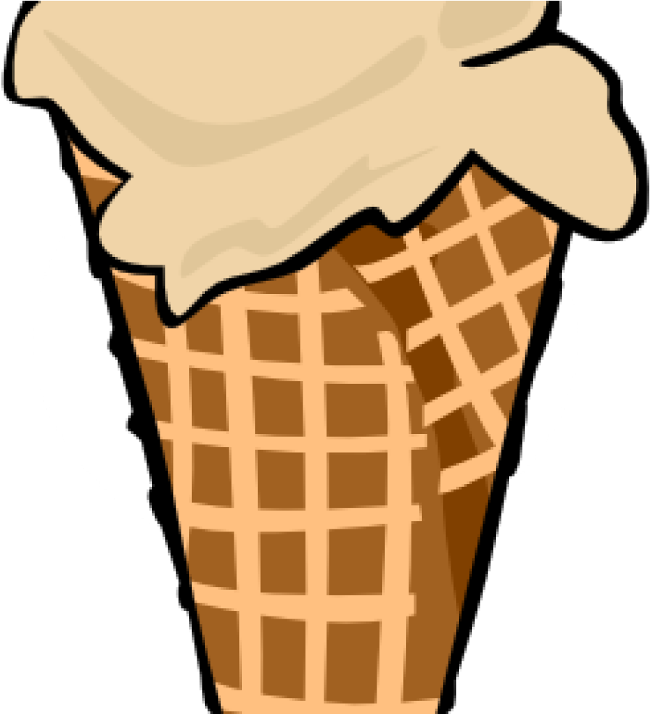 Ice Cream Scoop Clipart Ice Cream Cone 2 Scoop Clip - Ice Cream Clip Art (1024x1024)