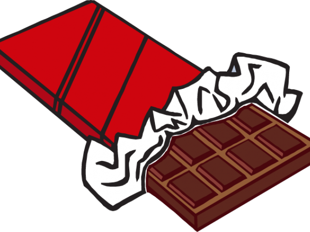 Candy Bar Clipart - Chocolate Bar Clip Art (640x480)