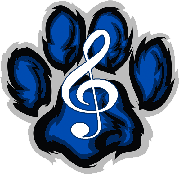 Annual Ice Cream Social Concert - Tiger Paw Clip Art (600x600)