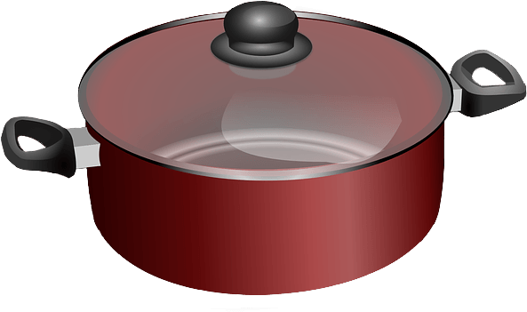 Pot Clipart - Apoio Para Panela 200 X 200 X 4 - Black - Amvc (640x360)