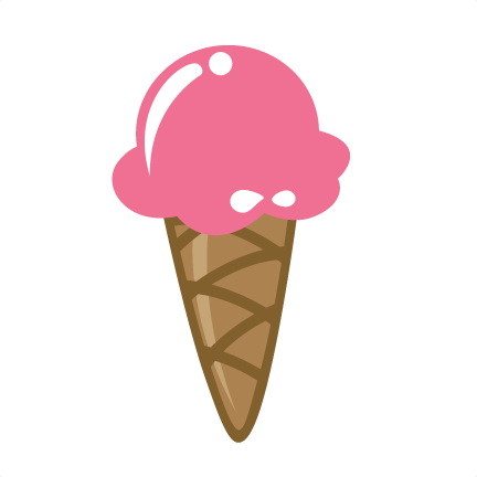 Ice Cream Cone Svg Scrapbook File Free Svg Files Free - Ice Cream Cone (432x432)