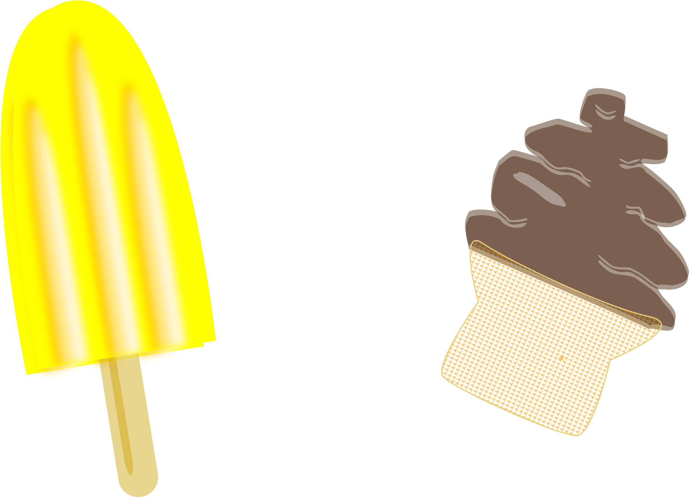 Clipart - Ice Cream (2400x1701)