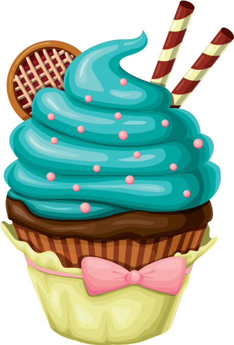 Cupcake Clipart - Cupcake Png (510x700)