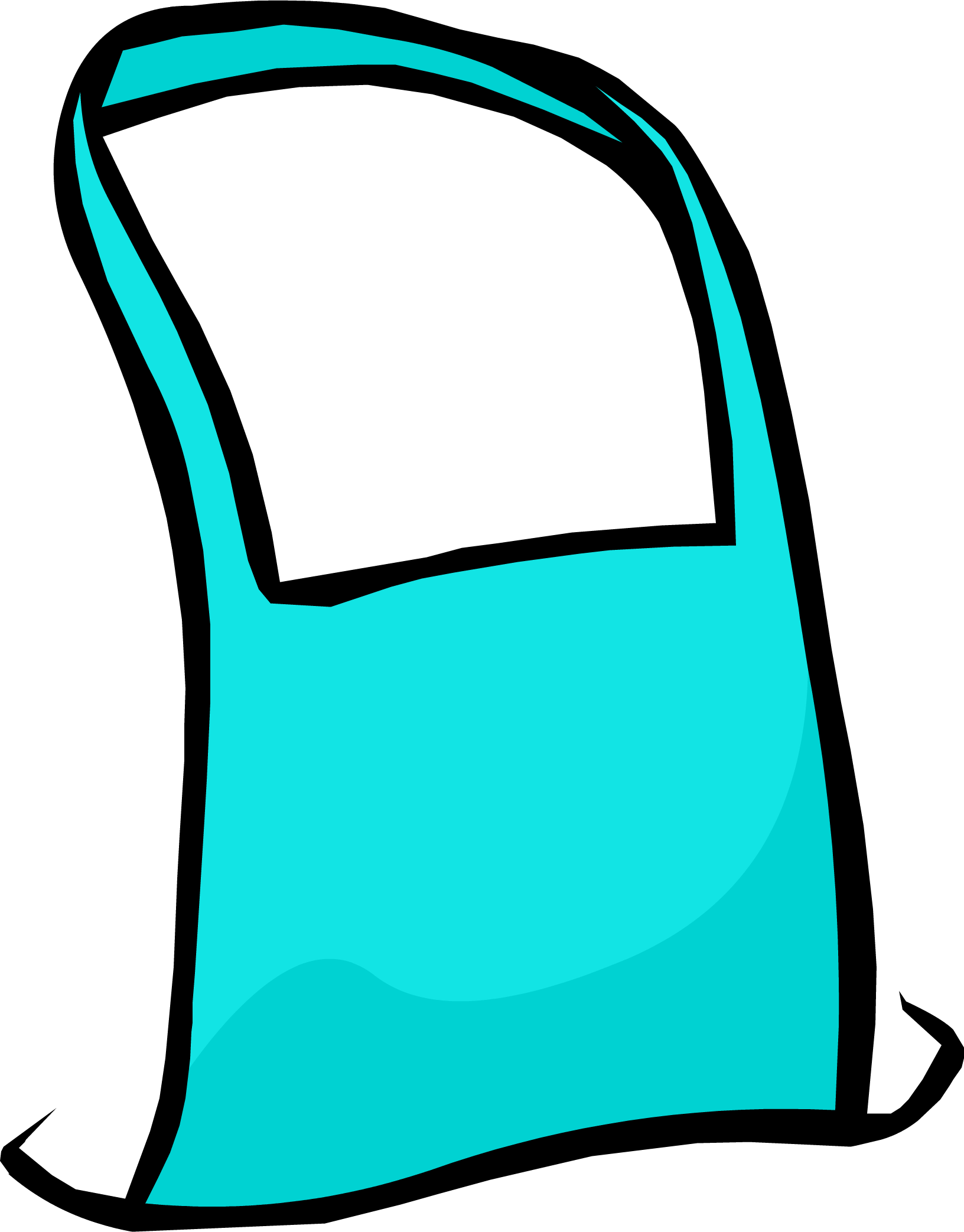 Ice Cream Apron - Club Penguin Puffles (1632x2086)