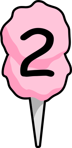 Cotton Candy Clip Art (288x591)