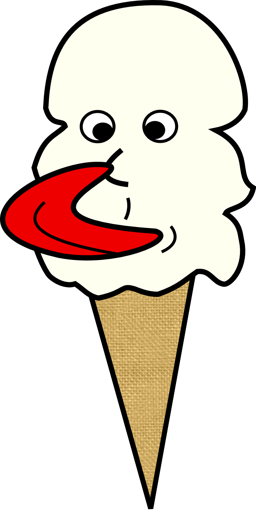 Self Licking Ice Cream Cone (863x1724)
