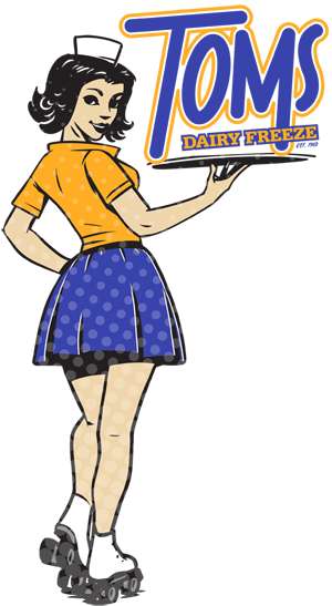 Toms Dairy Freeze Soft Serve Ice Cream - Ice Milk (300x547)