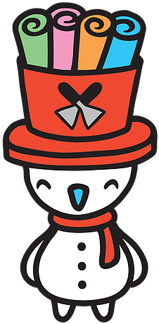 Snowman Ice Cream - Snowman Rolling Ice Cream (319x484)