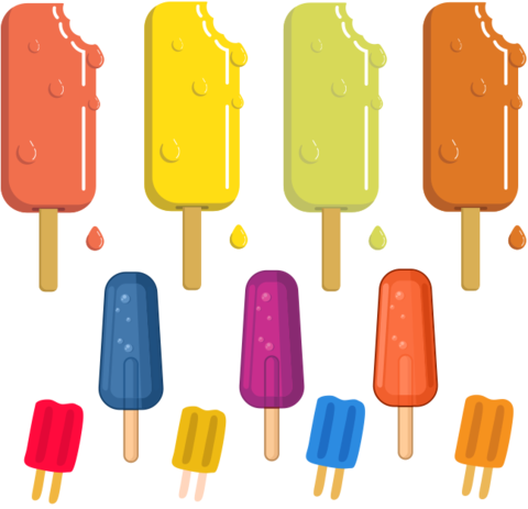 Clip Art Oldcuts - Ice Pop (480x463)