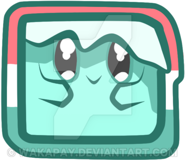 Ice Cube Clipart Kawaii - Cute Ice Cube Clipart (400x359)