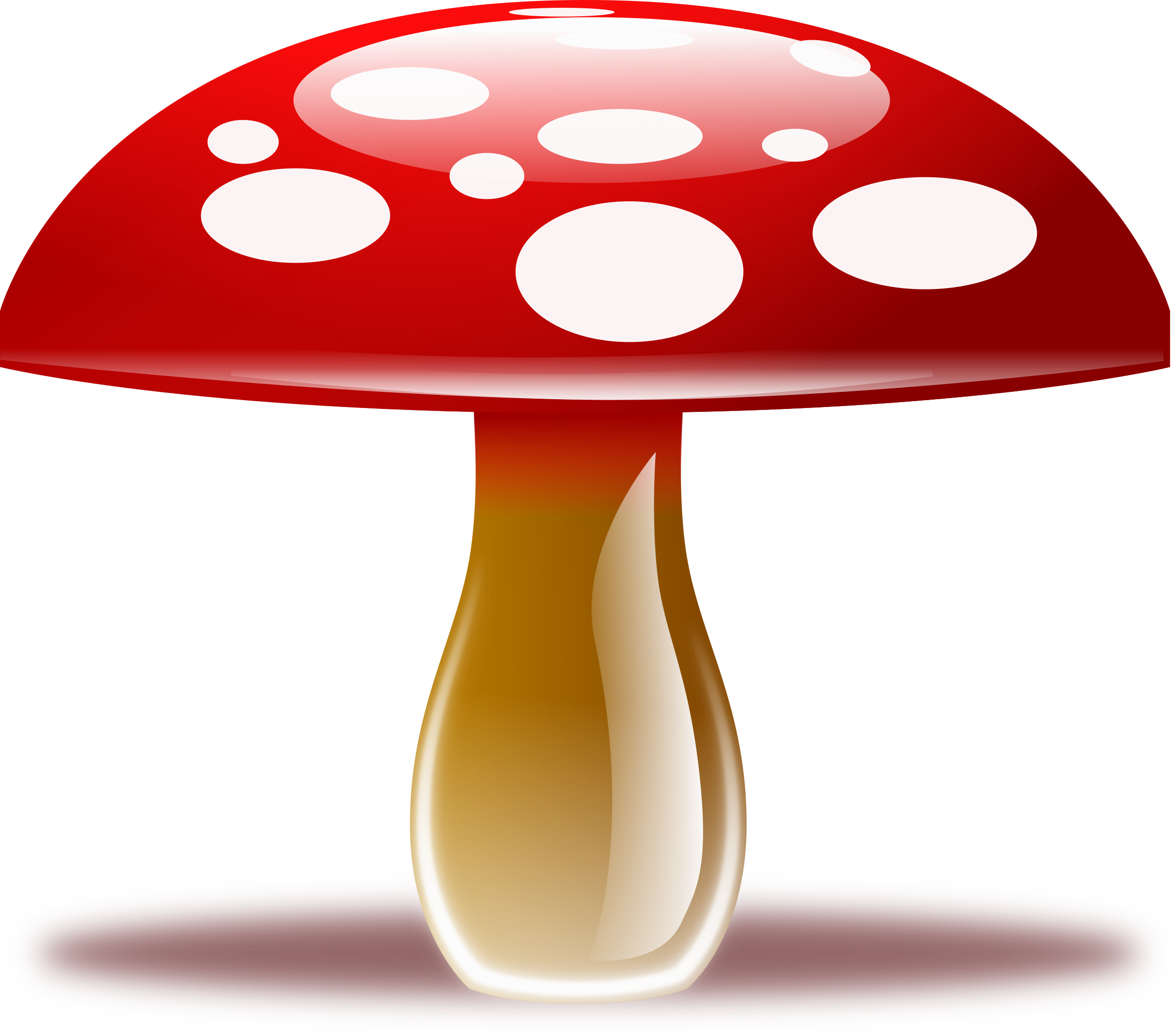 Mushroom - Mushroom Clipart Png (2400x2111)