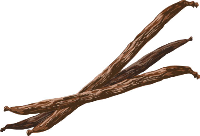Vanilla Bean Clipart - Vanilla Bean Png (640x436)