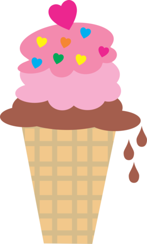 Ice Cream Cone Free Svg File - Ice Cream Cone (289x479)
