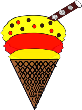 Free Ice Cream - Ice Cream (566x800)