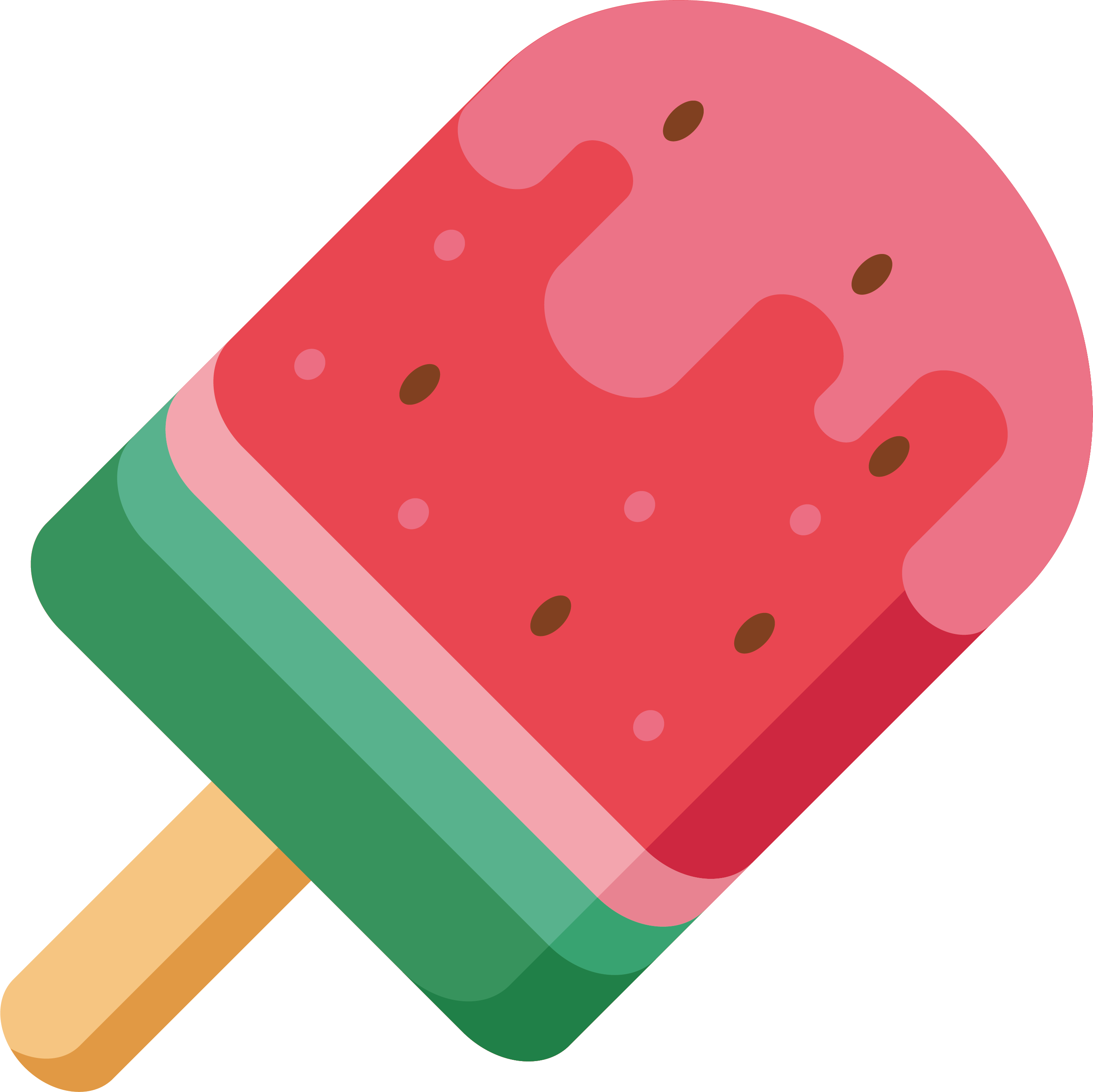 Ice Cream Ice Pop Watermelon Food - Ice Cream Ice Pop Watermelon Food (2757x2756)