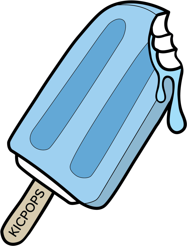 Cookie Monster Popsicle - Mint Chocolate Chip (1000x1294)