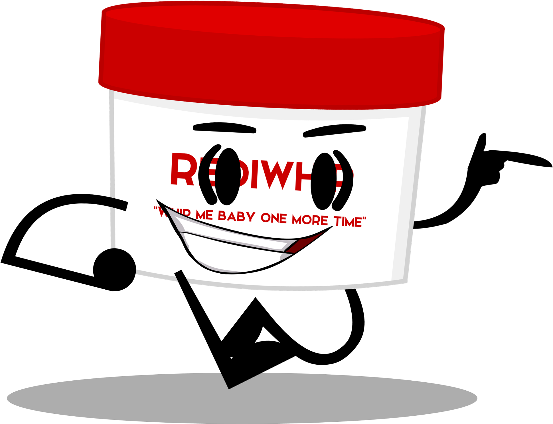 Download and share clipart about Whipped Cream New Pose - Object Terror Whi...