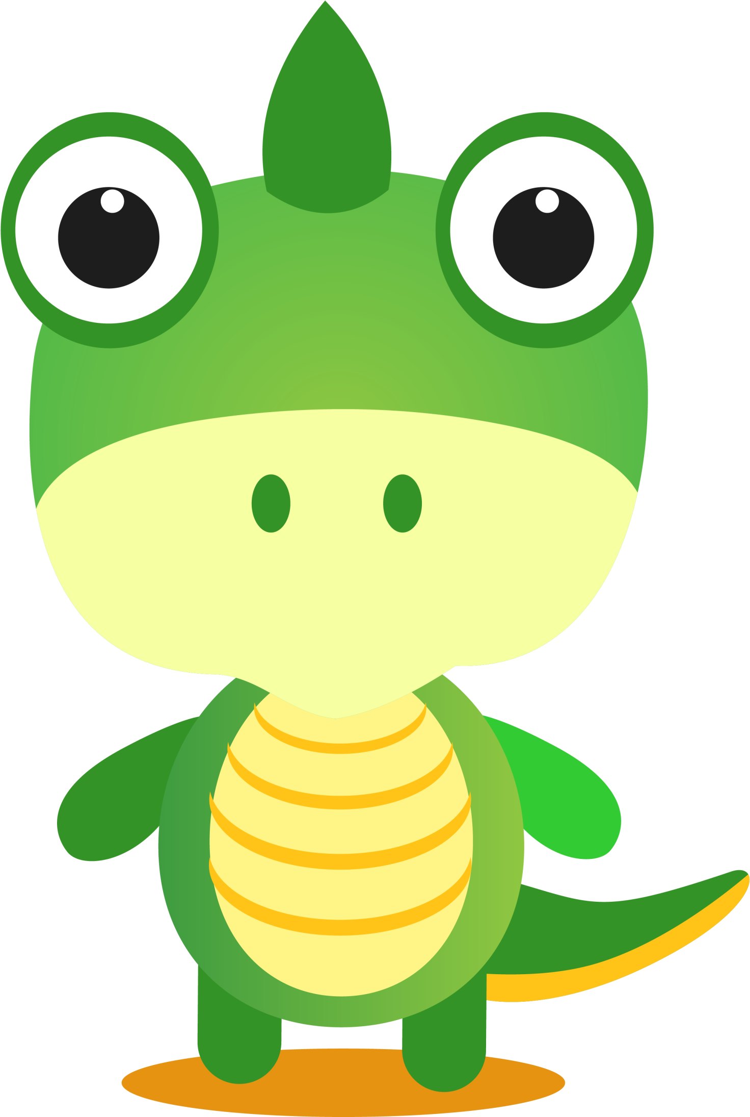 Dinosaur Cartoon Drawing Clip Art - Dinosaur Cartoon Drawing Clip Art (1500x2189)