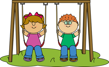 Kids Swinging Clip Art - Swing Clip Art (450x280)