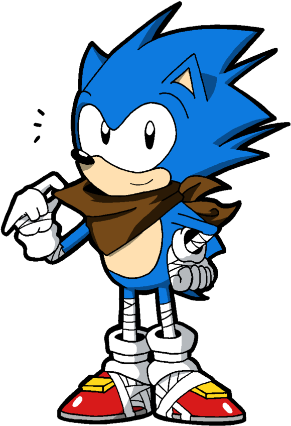 The Blue Blur Now With Extra Accessories By Margaritataichou - March 2 (600x879)