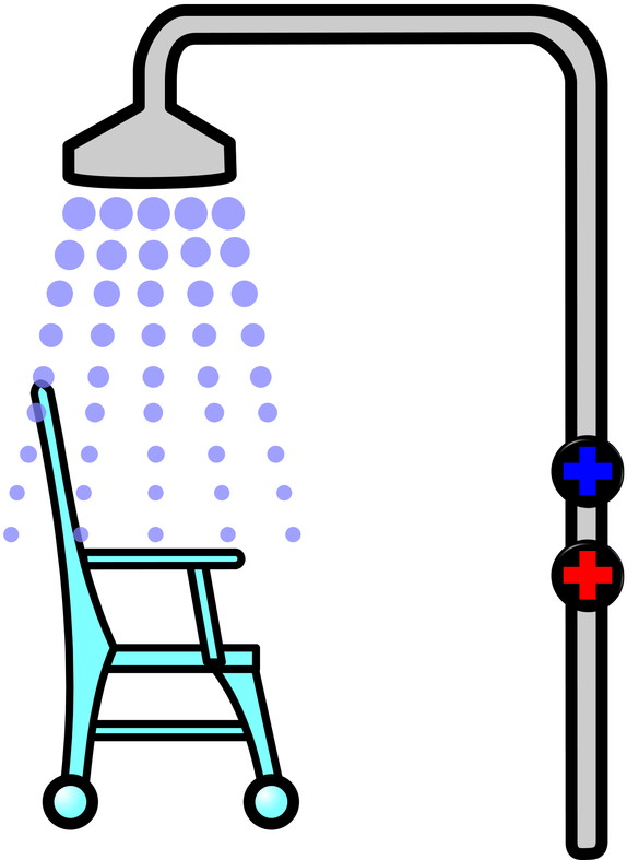Shaving Foam - Picture - Shower - Picture - Shower Chair Clipart (797x800)