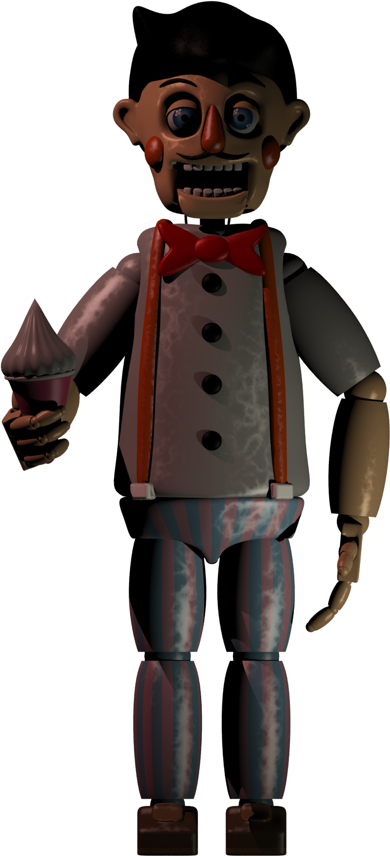 Five Nights At Freddy's 3 Ice Cream - Five Nights At Freddy's Models (1051x1767)