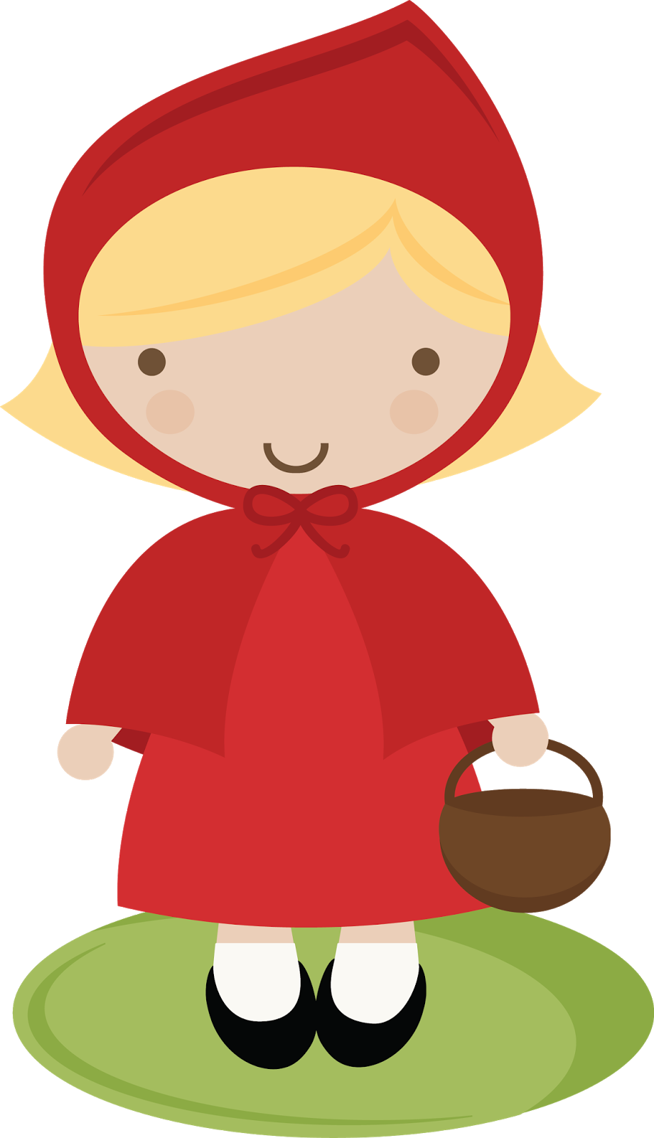 Creamsicle Day Clipart - Little Red Riding Hood Clipart (920x1600)