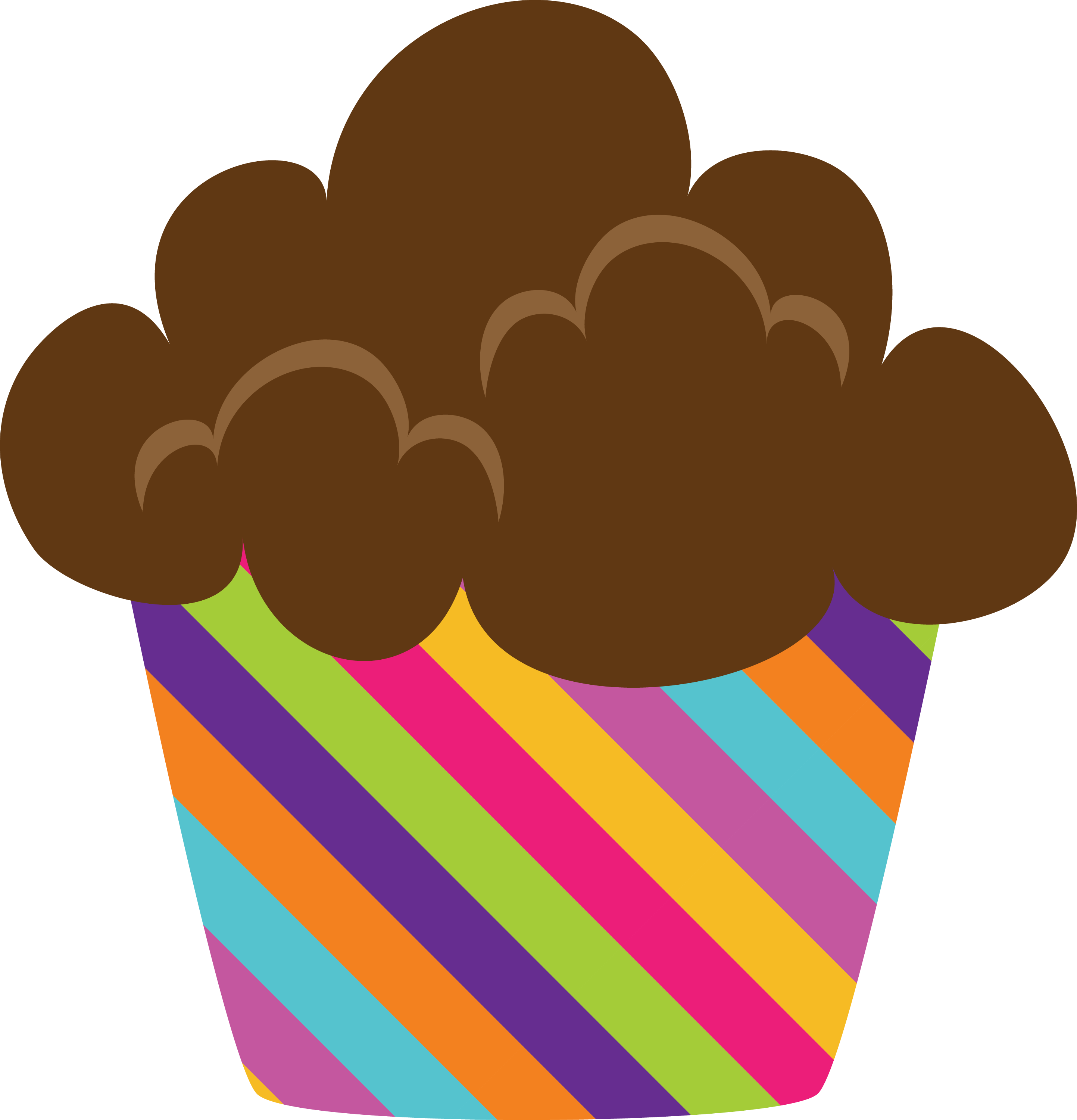 Art Cupcakes, Cupcake Wrappers, Karma, Clip Art, Owl, - Art Cupcakes, Cupcake Wrappers, Karma, Clip Art, Owl, (2886x3000)