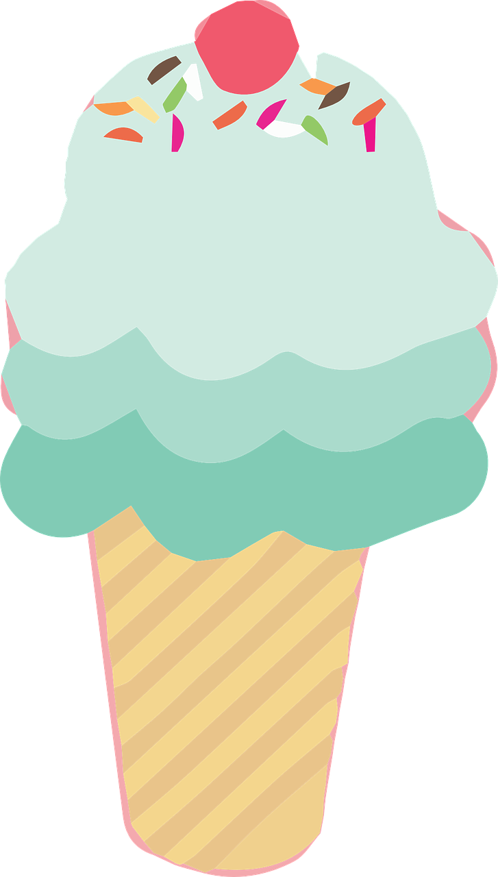 Ice Cream Cones Clipart Commercial Use - Ice Cream Cone (727x1280)