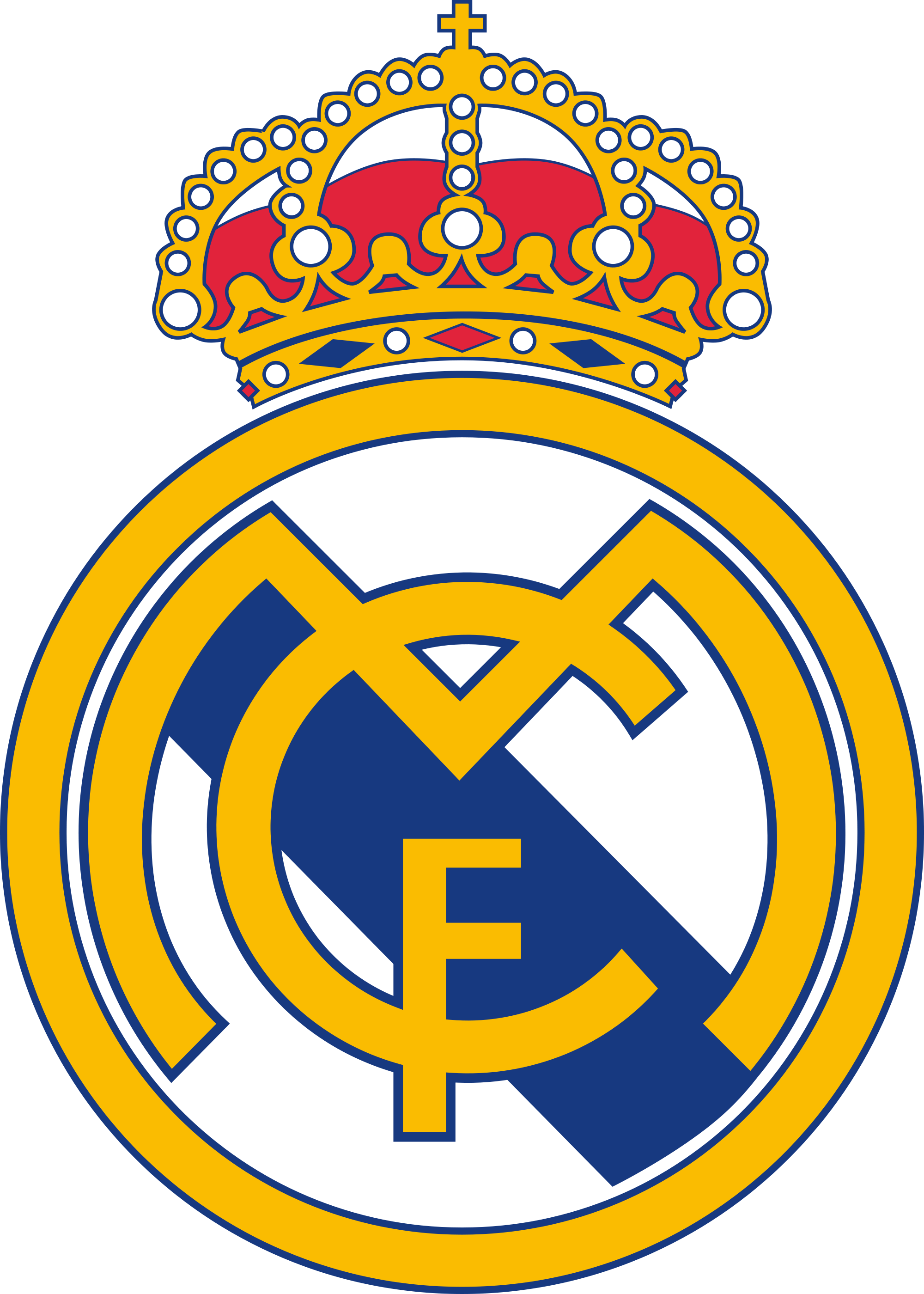 Realmadrid Cliparts - Real Madrid Logo (2000x2800)