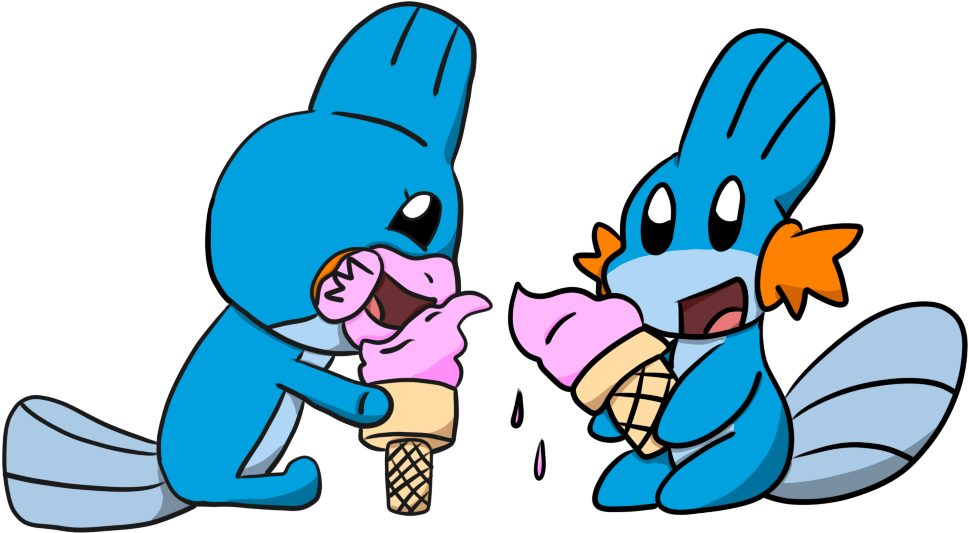 Ice Cream Party By Dillydraws - Cartoon (1003x609)
