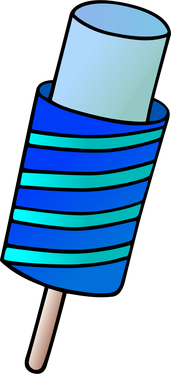 Stripped Ice Cream - Animated Ice Cream (600x1306)