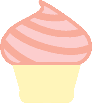 Classic Moist Vanilla Cake Topped Off With Creamy Buttercream - Soft Serve Ice Creams (366x366)