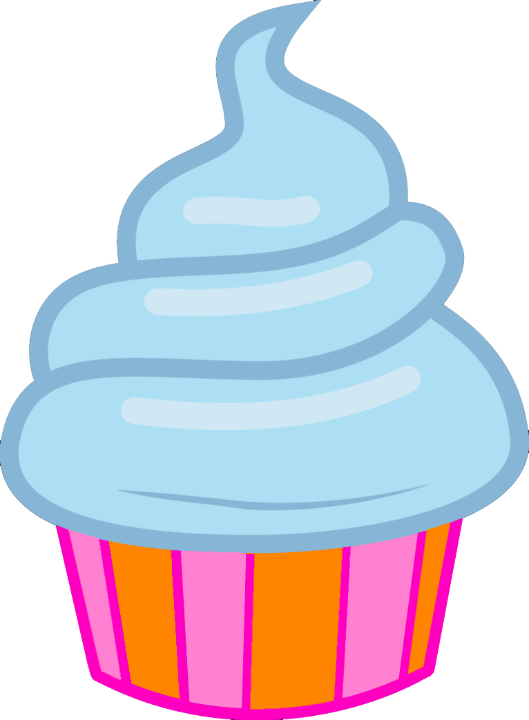 Sugarsketch 1 3 Sugar Sketch Cupcake By Sugarsketch - Transparent Background Cupcake Clip Art (766x1043)