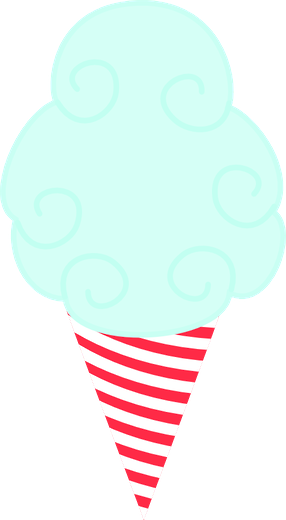 Circo - Minus - Clip Art Cotton Candy (286x520)