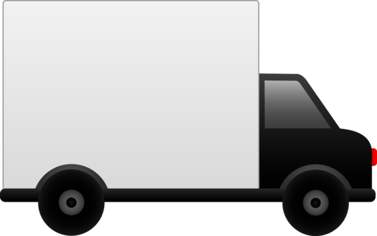 Delivery Van Clipart Png Amp Delivery Van Clip Art - Delivery Truck Clipart (550x344)