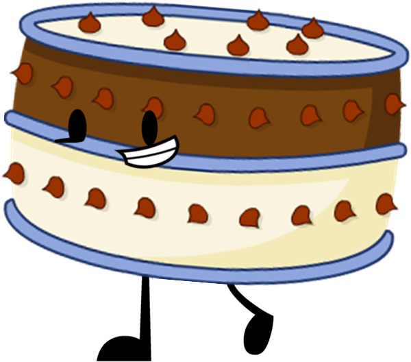 Ice Cream Cake - Object Show Ice Cream Cake (625x552)