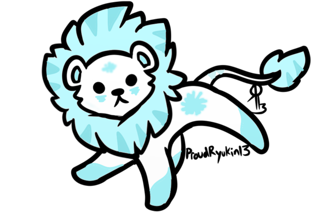 Arctic Ice Lion Adopt By Gummyfruitsy - Arctic Ice Lion Adopt By Gummyfruitsy (1024x545)