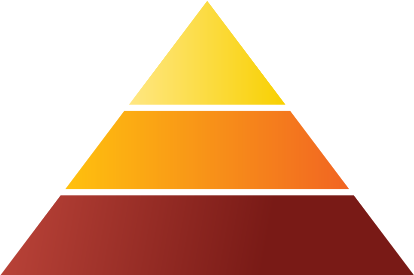 Egyptian Pyramids Shape Square Pyramid Clip Art - 3 Level Pyramid Clipart (897x617)