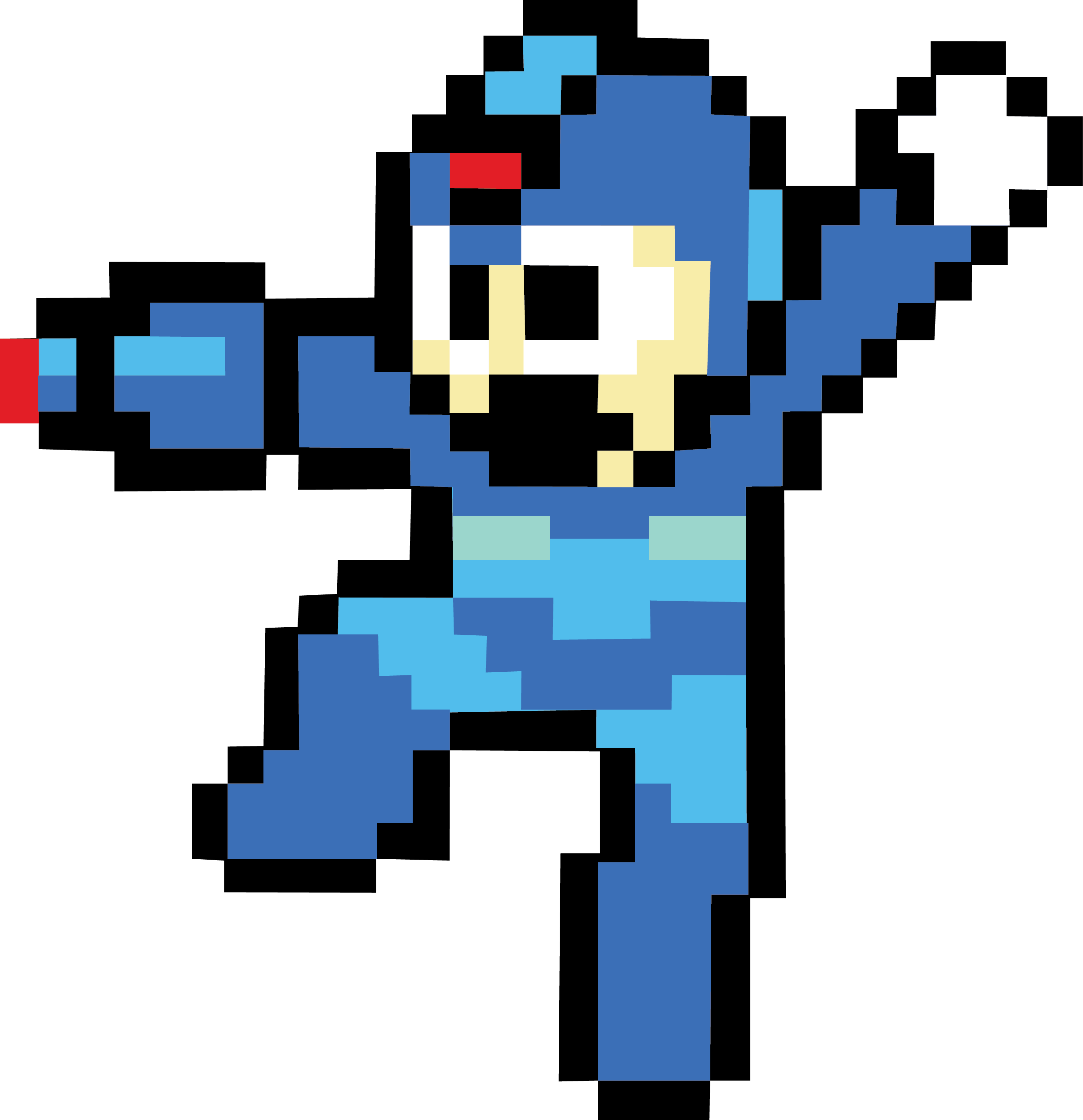 8 Bit Clipart 4 Bit - 8 Bit Characters Png (2409x2491)