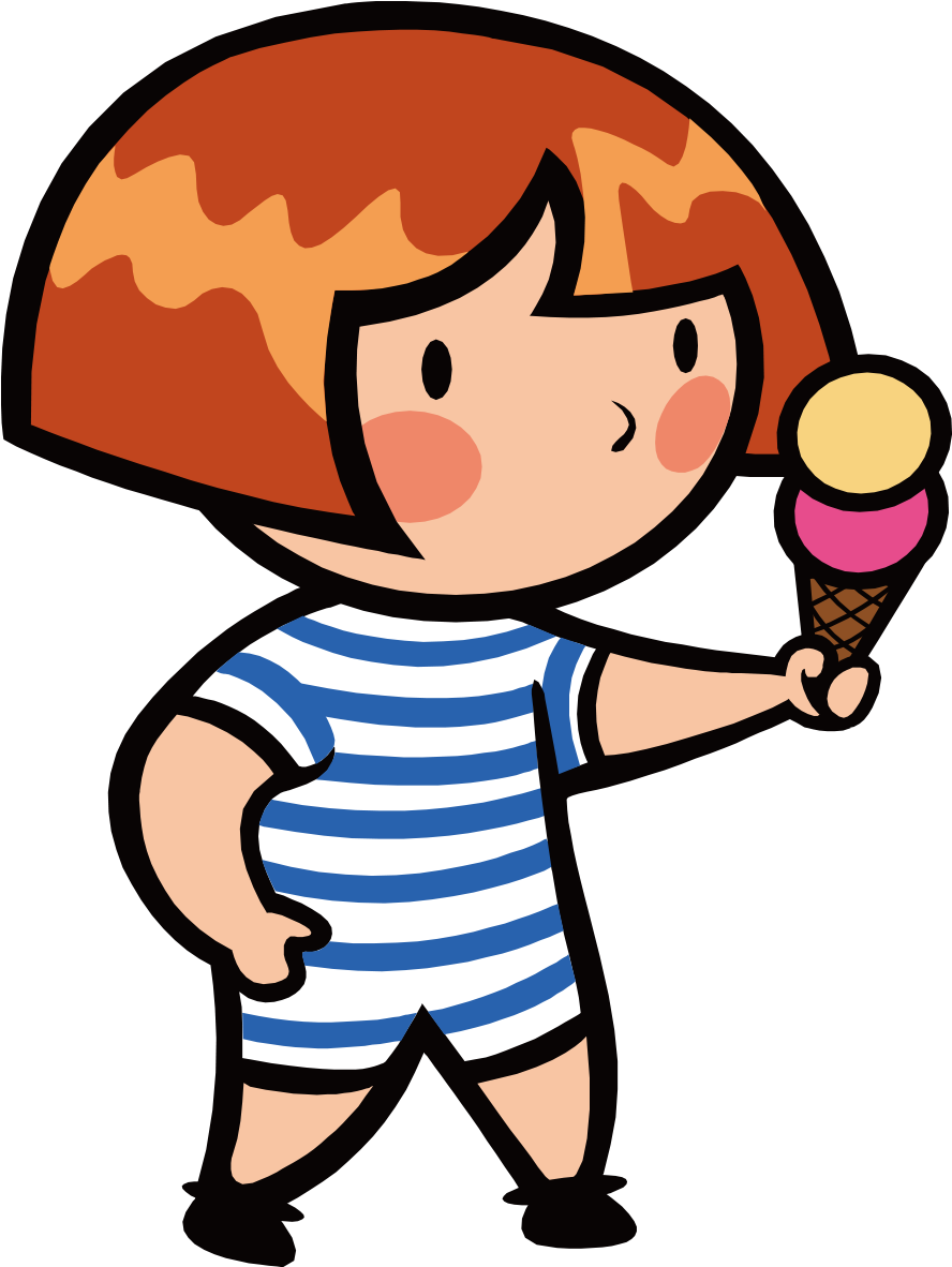 Ice Cream Cone Poster Animation - Cartoon (1181x1181)