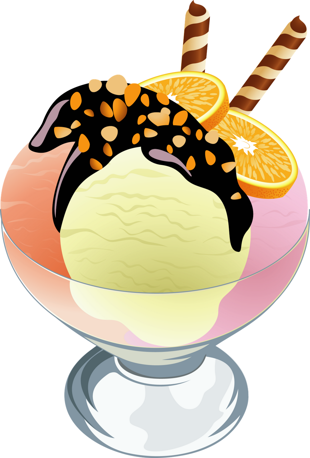 Ice Cream Clipartcream - All Types Of Ice Cream (1084x1600)