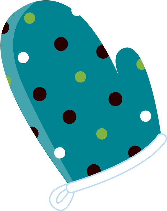 Say Hello Kitchen Clipartpizza Partyclip Artenvelopesappliqueice - Oven Glove (592x726)