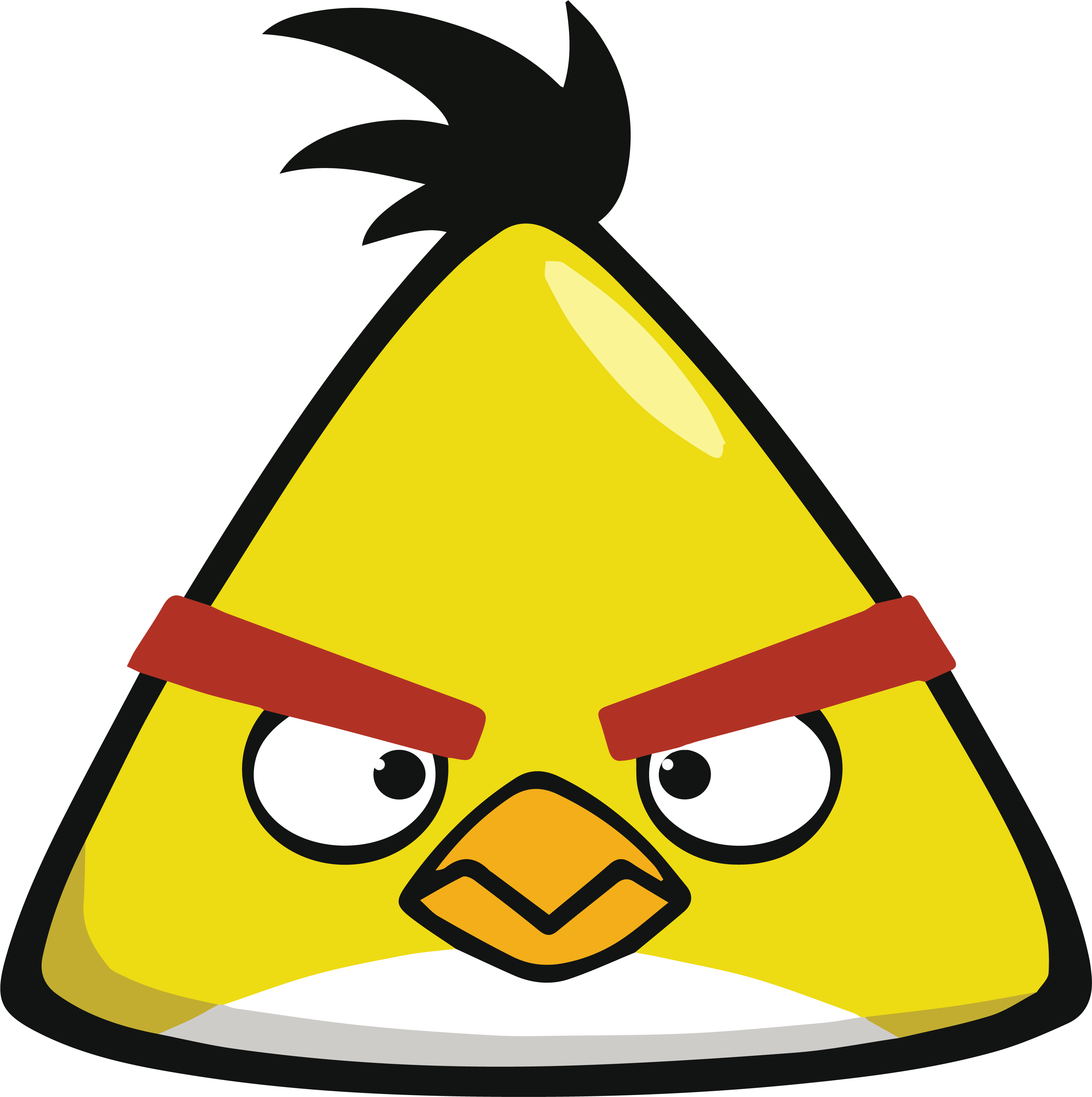 Maker Angry Birds Ontslaat 16 Procent Personeel Emerce - Angry Birds Yellow Bird Chuck (3400x3400)