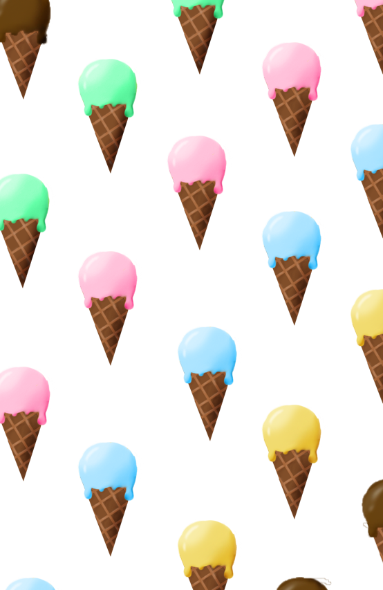 Floating Ice Cream By Lilmissbowen - Ice Cream Png (554x853)