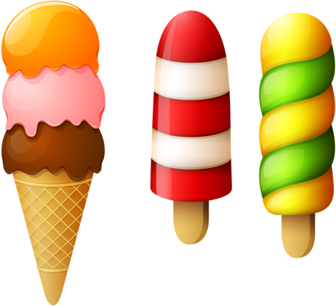 Different Ice Cream Creative Design1 - Ice Cream Cone Transparent (500x446)