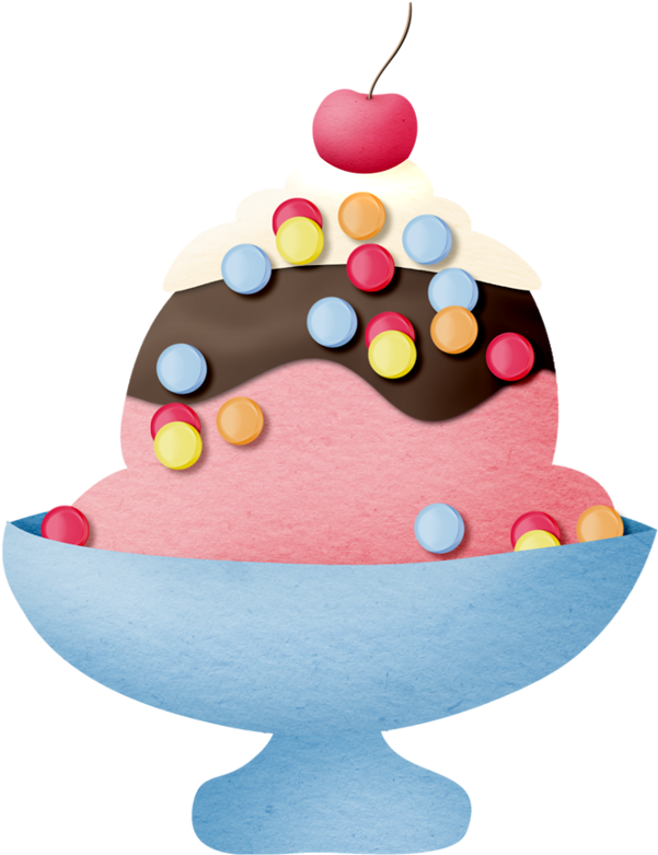 Mcato Doubledip Sundae - Ice Cream Socials Backgrounds (653x800)